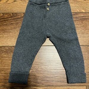 Zara Charcoal Knit Kids Pants